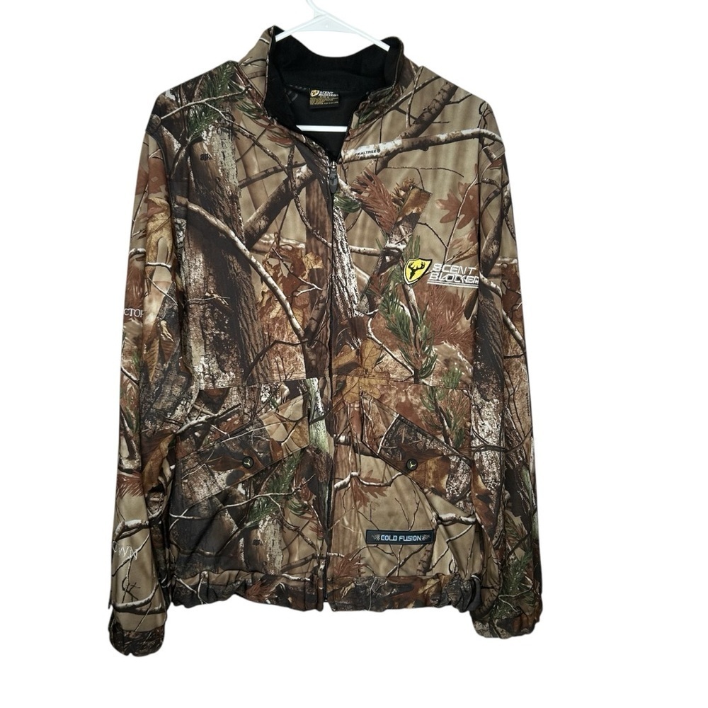 SCENT Blocker Mens Smack Down Bone Collector Layer System Cold fusion Sz M